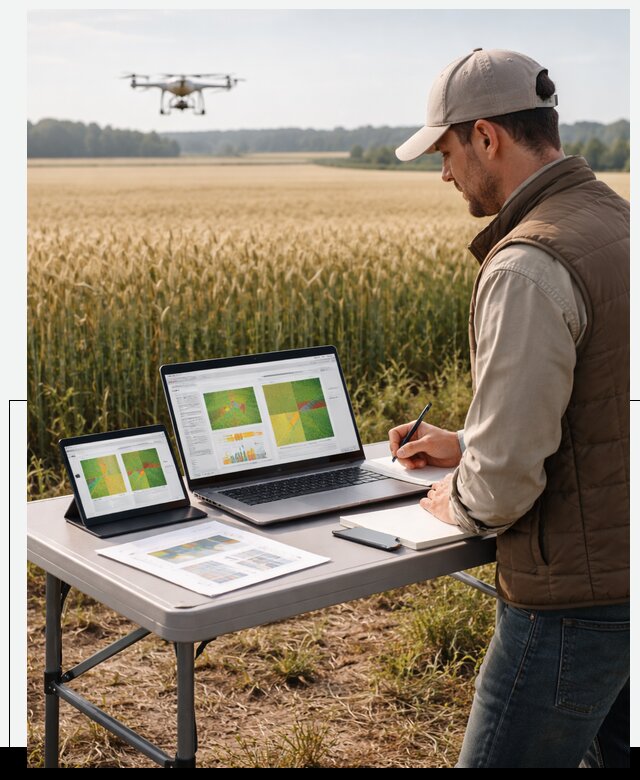 Система AI прогнозирования урожайности для точных агрономий в Челябинске