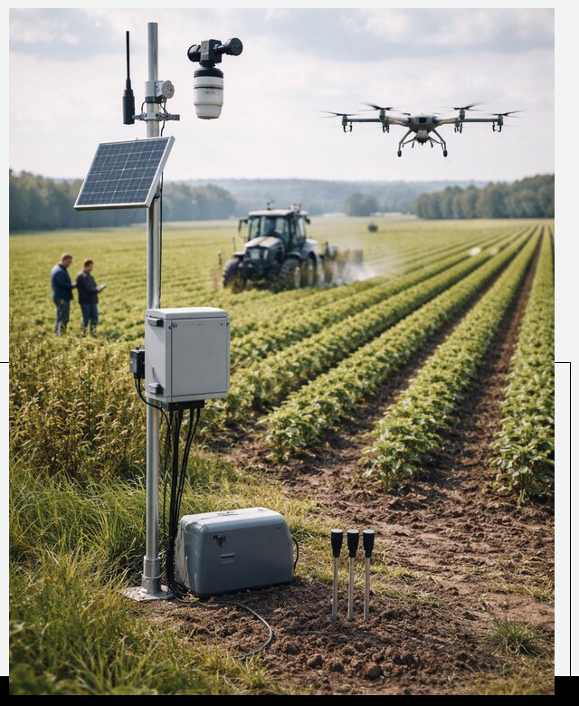 Разработка IoT мониторинга полей в Челябинске от 8765 р. | АвикейЧлб